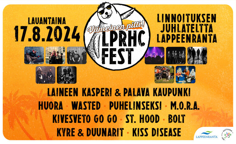 LPRHC Fest - viimeinen pitti! Biljetter