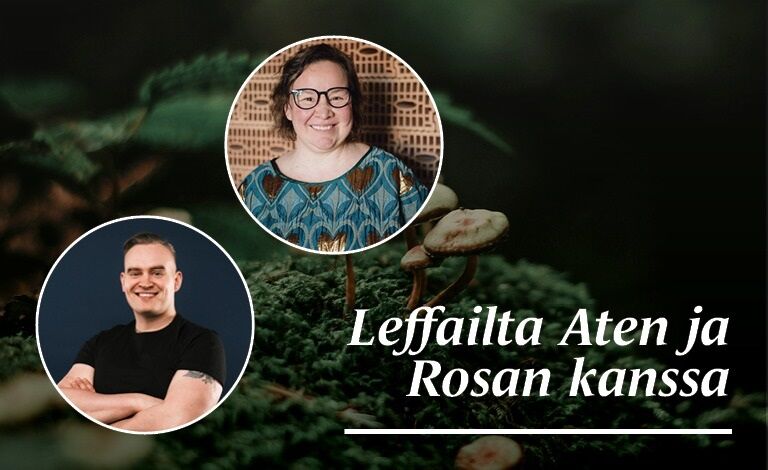 Leffailta Atte Harjanteen ja Rosa Meriläisen eurovaalikampanjan tueksi Biljetter