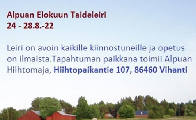 Alpuan elokuun taideleiri