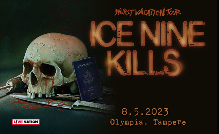Ice Nine Kills (USA) Tampereen Olympiassa