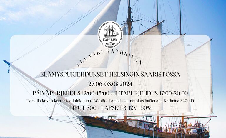 Kuunari Kathrina's Sailing Adventures Tickets