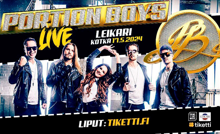 Portion Boys LIVE Leikari Liput