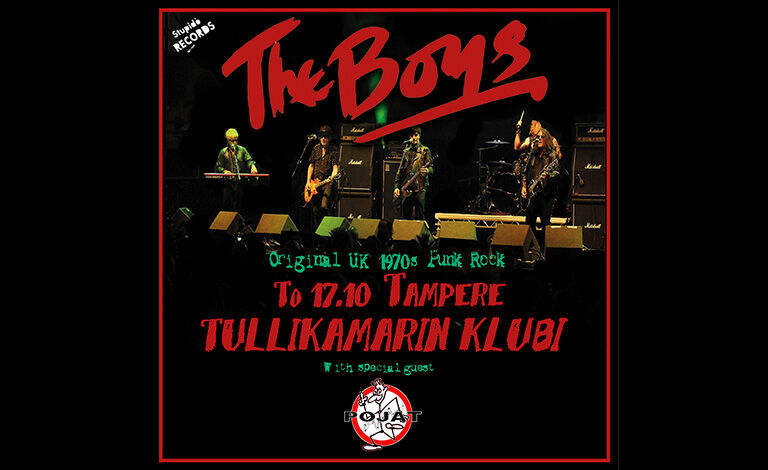 The Boys (UK) + special guest: Pojat Tickets