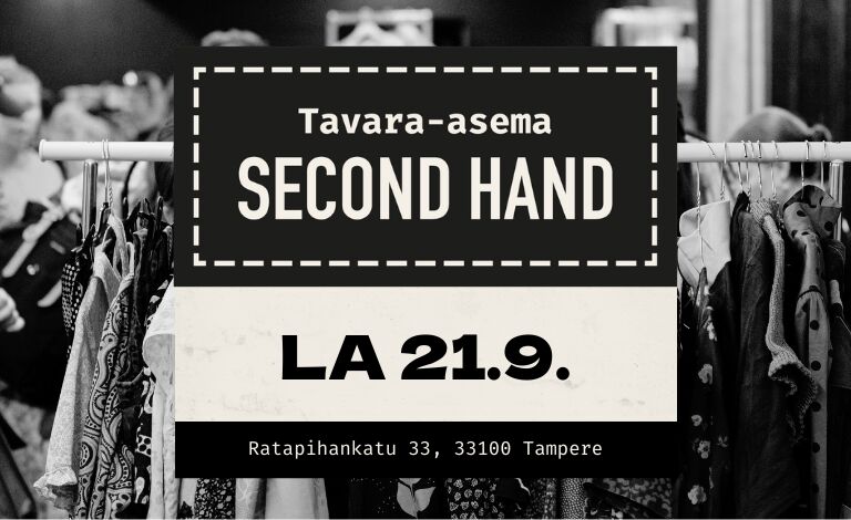 Tavara-asema second hand Liput