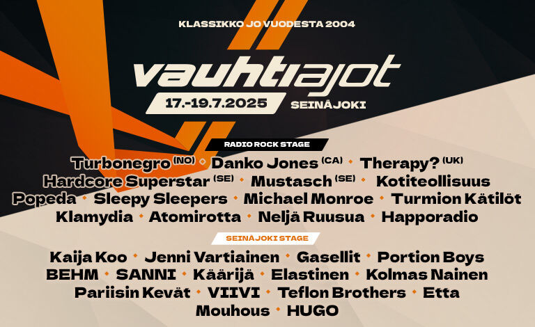 Vauhtiajot 2025 Biljetter