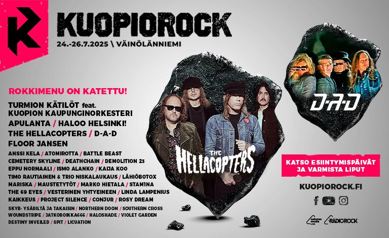 Kuopiorock 2025 Tickets