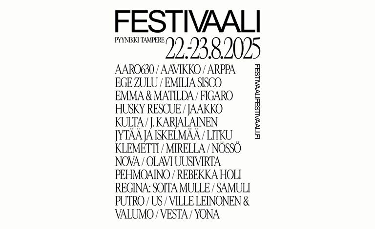 Festivaali 2025 Tickets