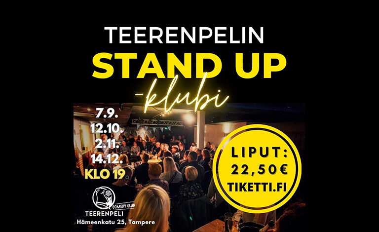 Teerenpelin Stand up -klubi Tickets