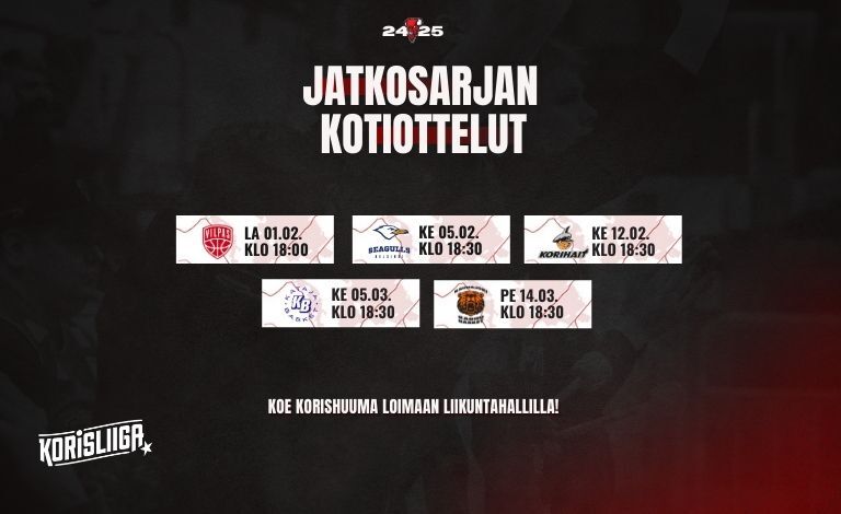 Bisons kotiottelut 2024-2025 Liput