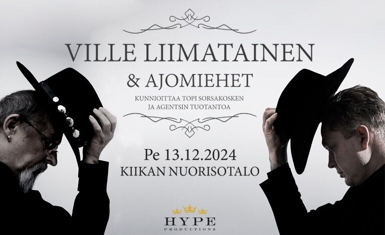 Ville Liimatainen & Ajomiehet Liput