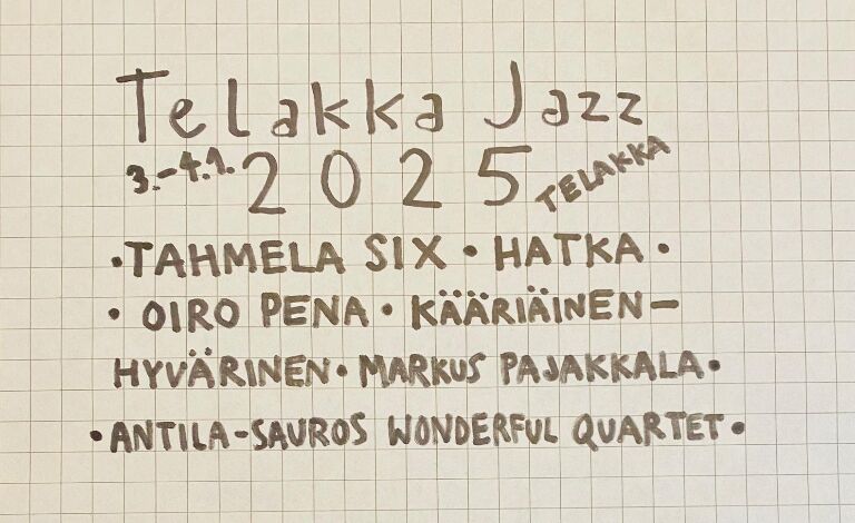 Telakka Jazz 2025 Tickets