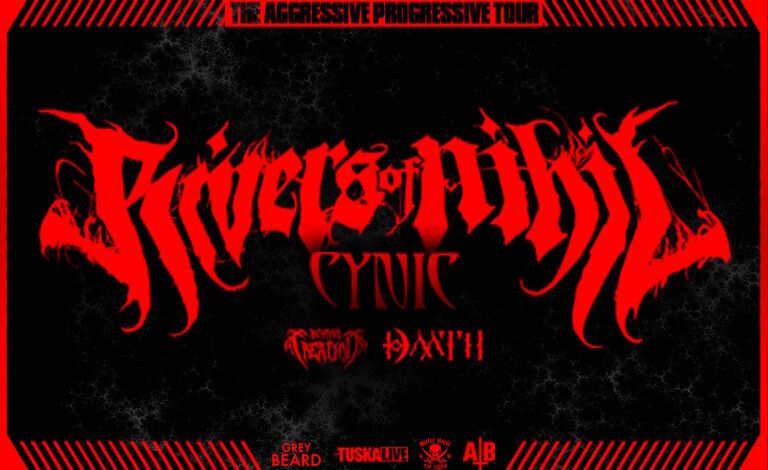 Rivers of Nihil (USA), Cynic (USA), Beyond Creation (CAN), Dååth (USA) Liput