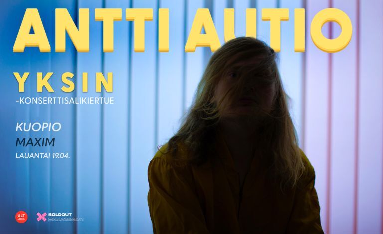 Antti Autio: Yksin-konserttisalikiertue Liput