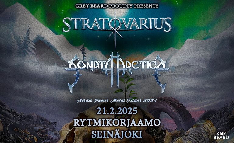 Sonata Arctica + Stratovarius + support Arion Liput