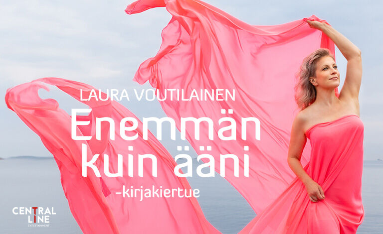 Laura Voutilainen: Enemmän kuin ääni  -kirjakiertue Liput