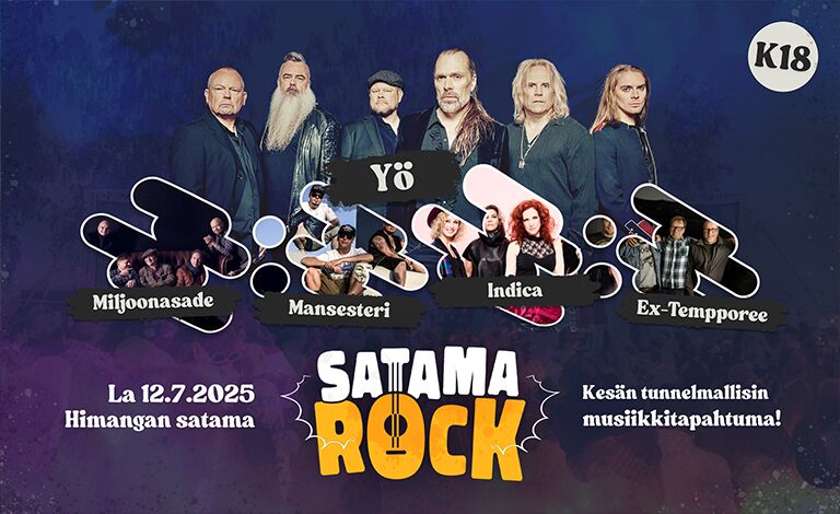 Satamarock 2025 Liput