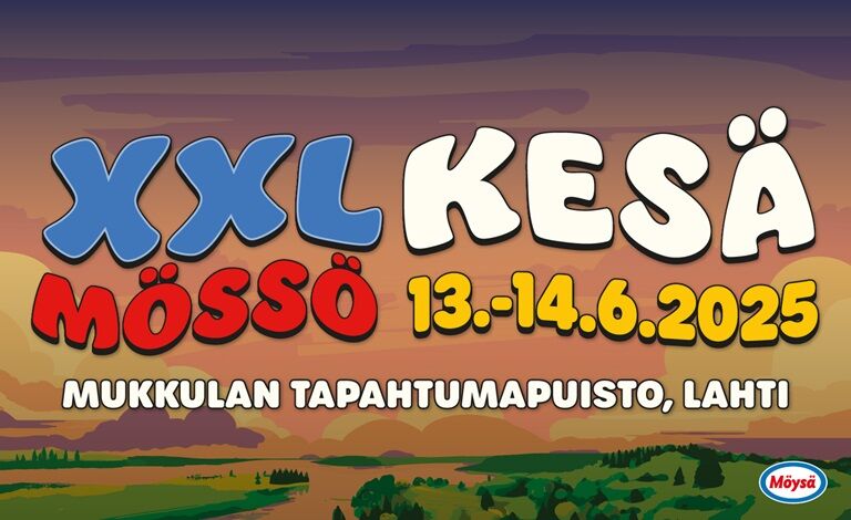 XXL Mössö Kesä 2025 Liput