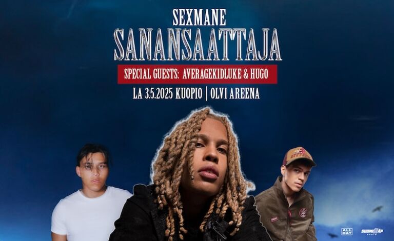 SEXMANE: Sanansaattaja -levyjulkkarikiertue Liput