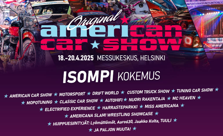 Original American Car Show 2025 Liput