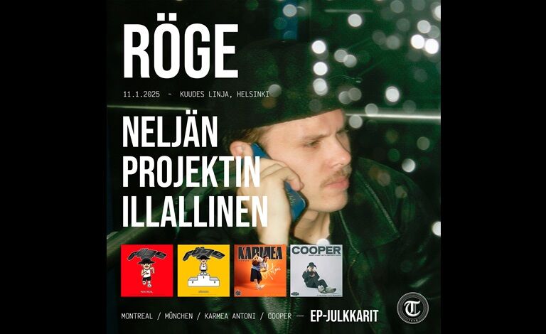 Röge: Neljän projektin illallinen Liput