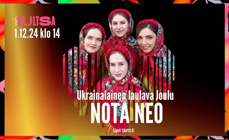 Lauluryhmä Nota Neo - Ukrainalainen laulava Joulu Liput