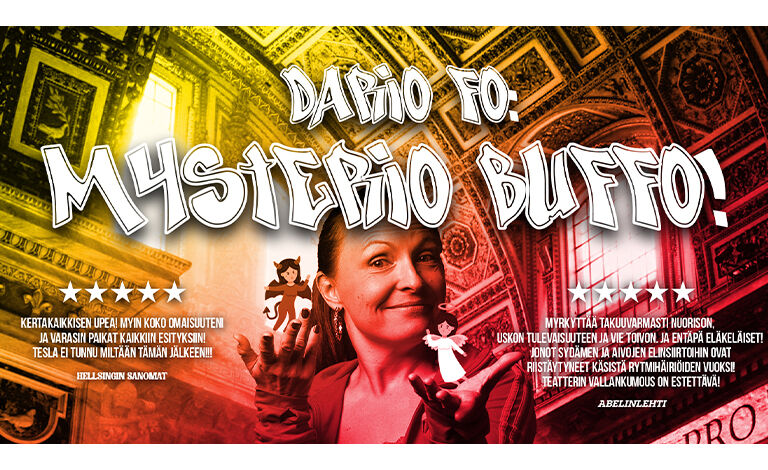 Dario Fo: Mysterio Buffo Eeva Rantinoja Liput