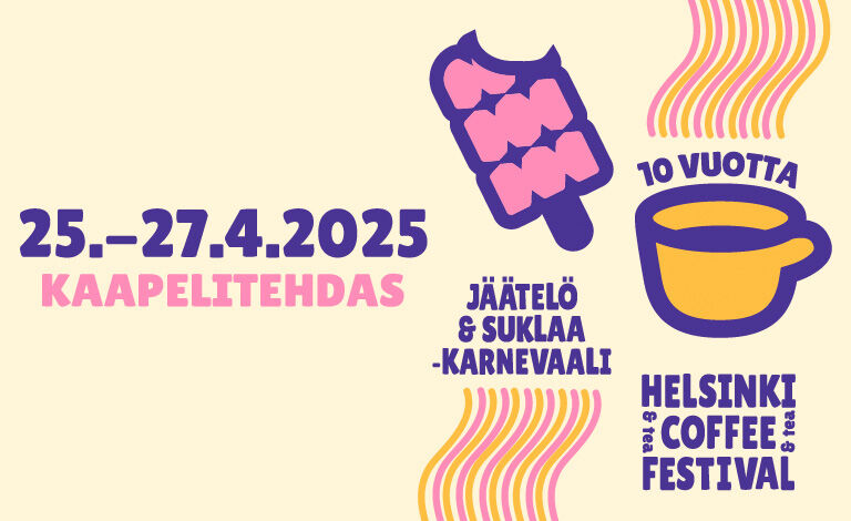 Jäätelö- ja suklaakarnevaali 2025 Liput