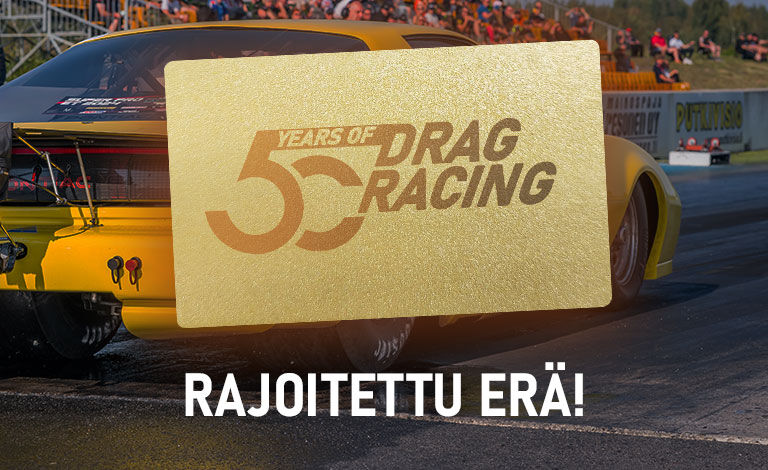 FHRA Drag Racing 50v Collector’s Edition kausikortti 2025 Liput