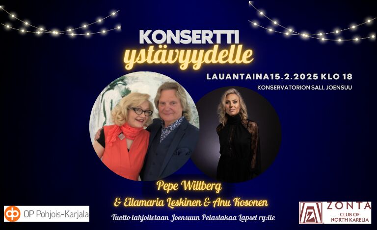 Konsertti ystävyydelle Liput