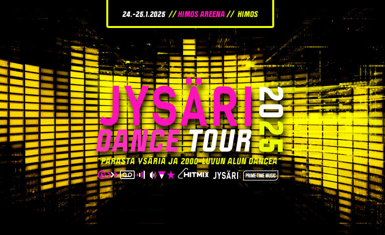 Jysäri Dance Tour 2025 Liput