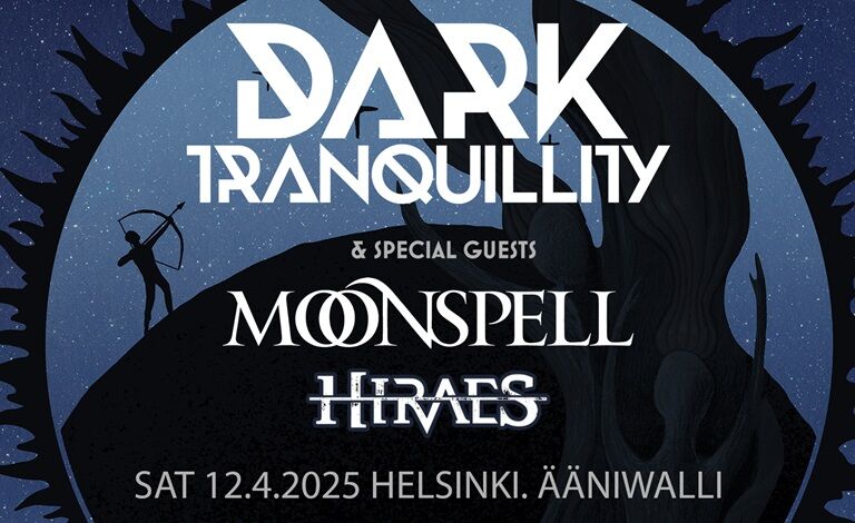Dark Tranquillity (SWE), special guests: Moonspell (PRT), Hiraes (GER) Tickets