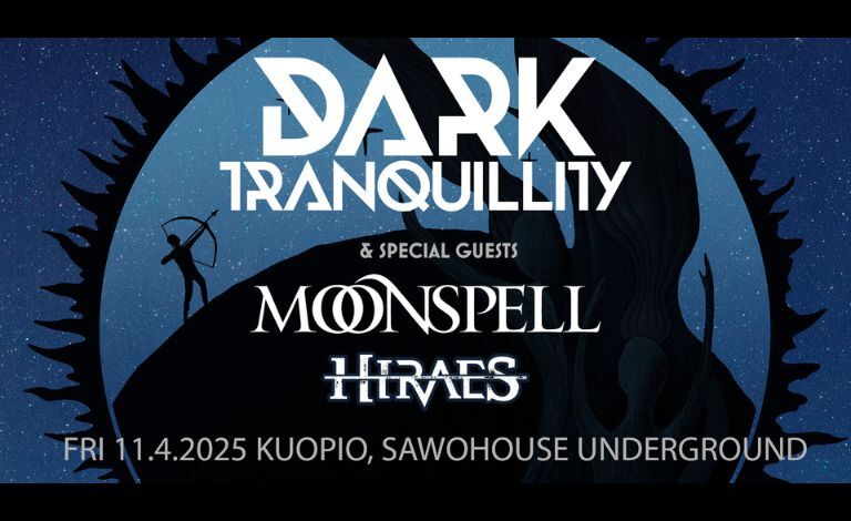 Dark Tranquillity (SWE) + special guests: Moonspell (PRT), Hiraes (GER) Tickets