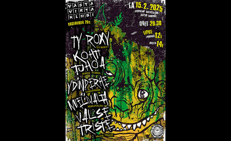 Ty Roxy, Kohti Tuhoa, Ydinperhe, Mielivalta, Valse Triste Liput