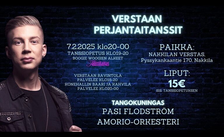 Verstaan perjantaitanssit Tickets