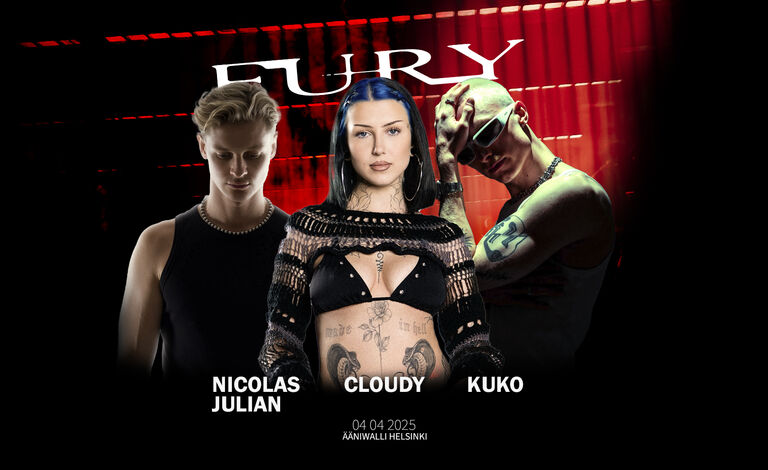 FURY - CLOUDY, KUKO, NICOLAS JULIAN (DE) Tickets