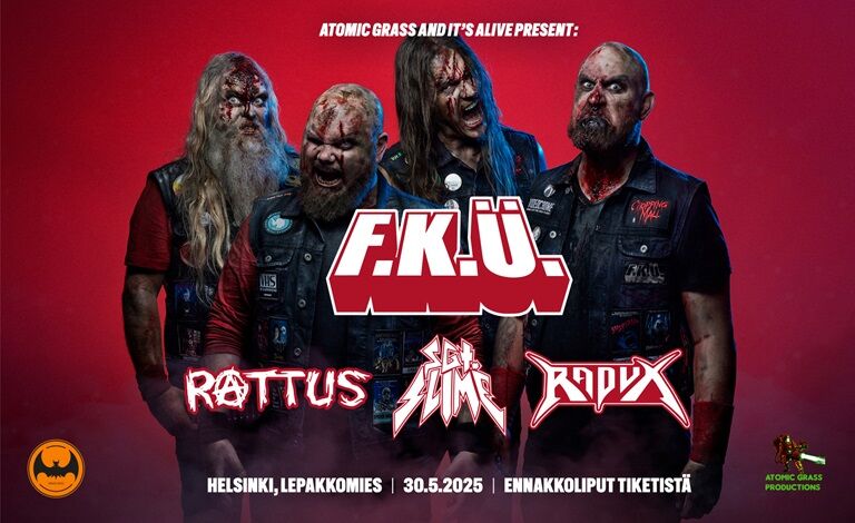 The Horror and The Metal: F.K.Ü. live in Lepis Liput