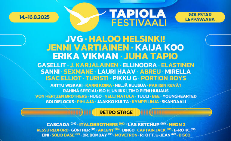 Tapiola Festivaali 2025 Liput