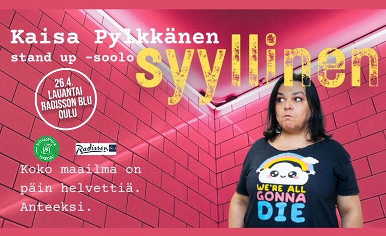 Kaisa Pylkkänen: Syyllinen stand up -soolo Tickets