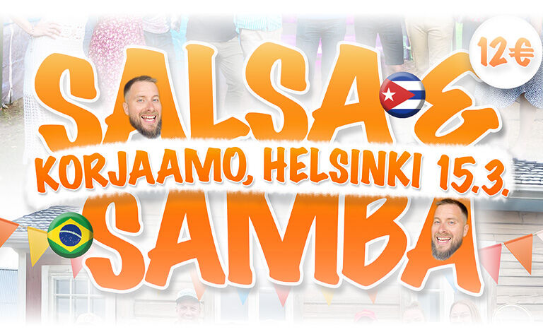 Salsa & Samba: ¡Hola Helsinki!, Papagode &  Dj Klaus Wing Biljetter