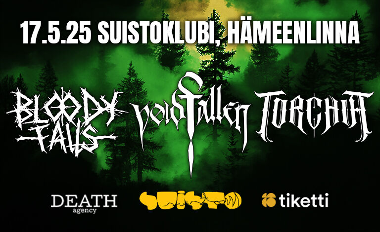 Bloody Falls, Voidfallen, Torchia Liput