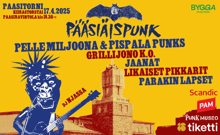 Pääsiäispunk Liput