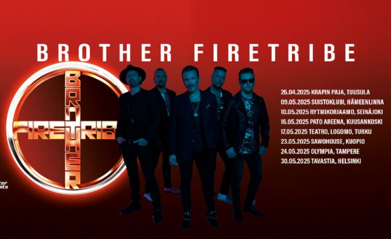 Brother Firetribe Tampereen Olympiassa