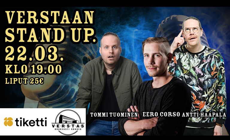 Verstaan Stand Up Liput
