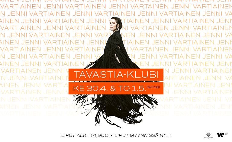 Jenni Vartiainen Liput