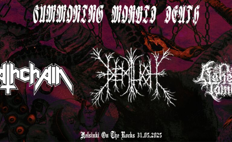 Deathchain + Demilich + Ashen Tomb Liput
