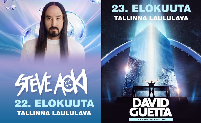 Steve Aoki + David Guetta - The Monolith Stadium Tour 2025: LIPPUPAKETTI Liput