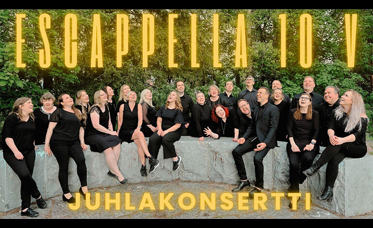 Escappella 10 v -juhlakonsertti Liput