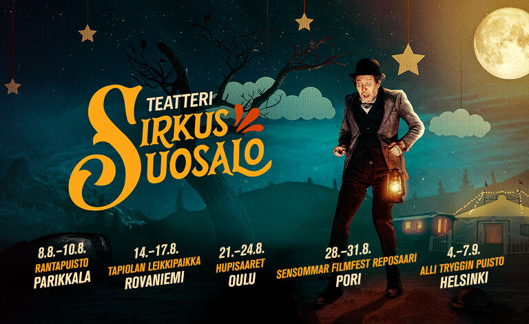Teatteri Sirkus Suosalo 2025 Liput