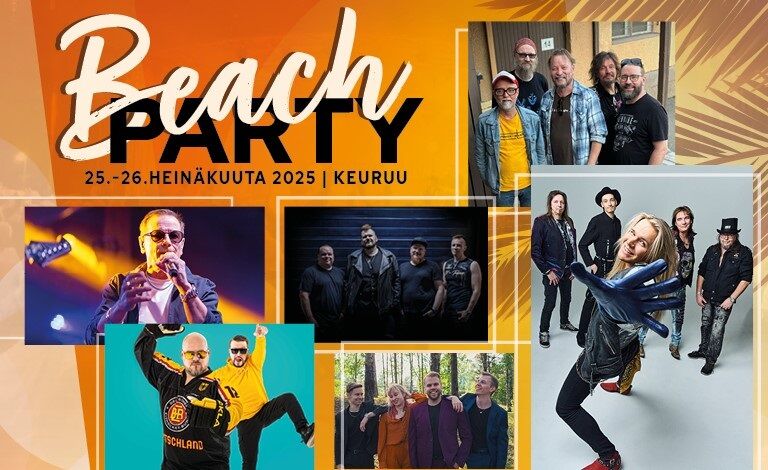 Keurusselkä Beach Party Liput