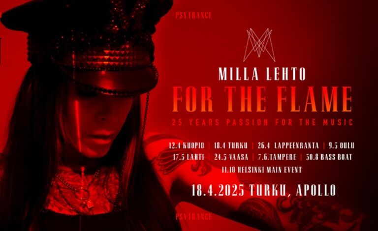 Milla Lehto - For The Flame Tour Liput